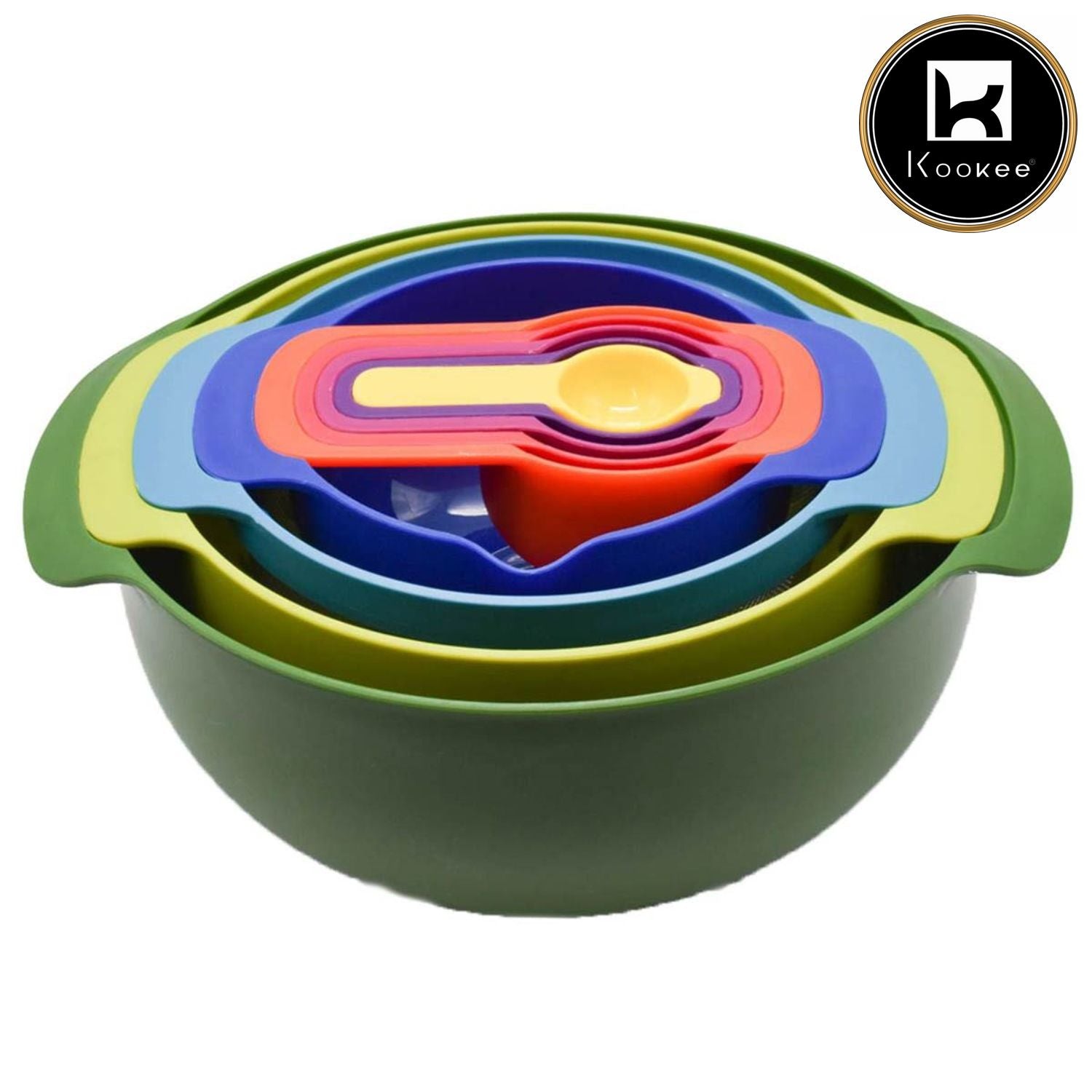 Durable Heavy duty Plastic Bowl Set of 9