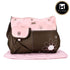 Baby Mother - Mother Bag with Diaper Changing Mat - Pink/Brown