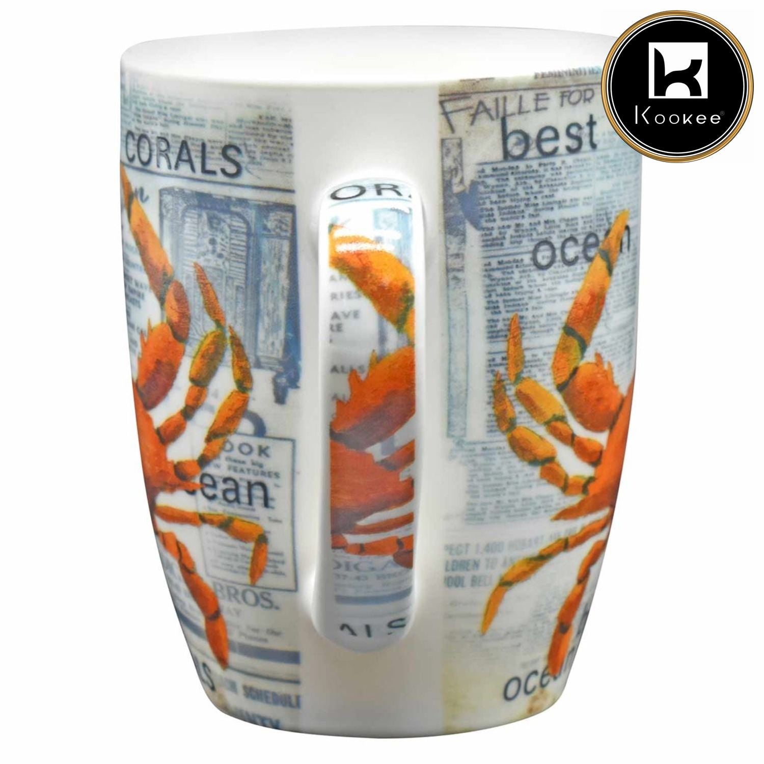 Kookee Printed Mugs, Multi, ART01279