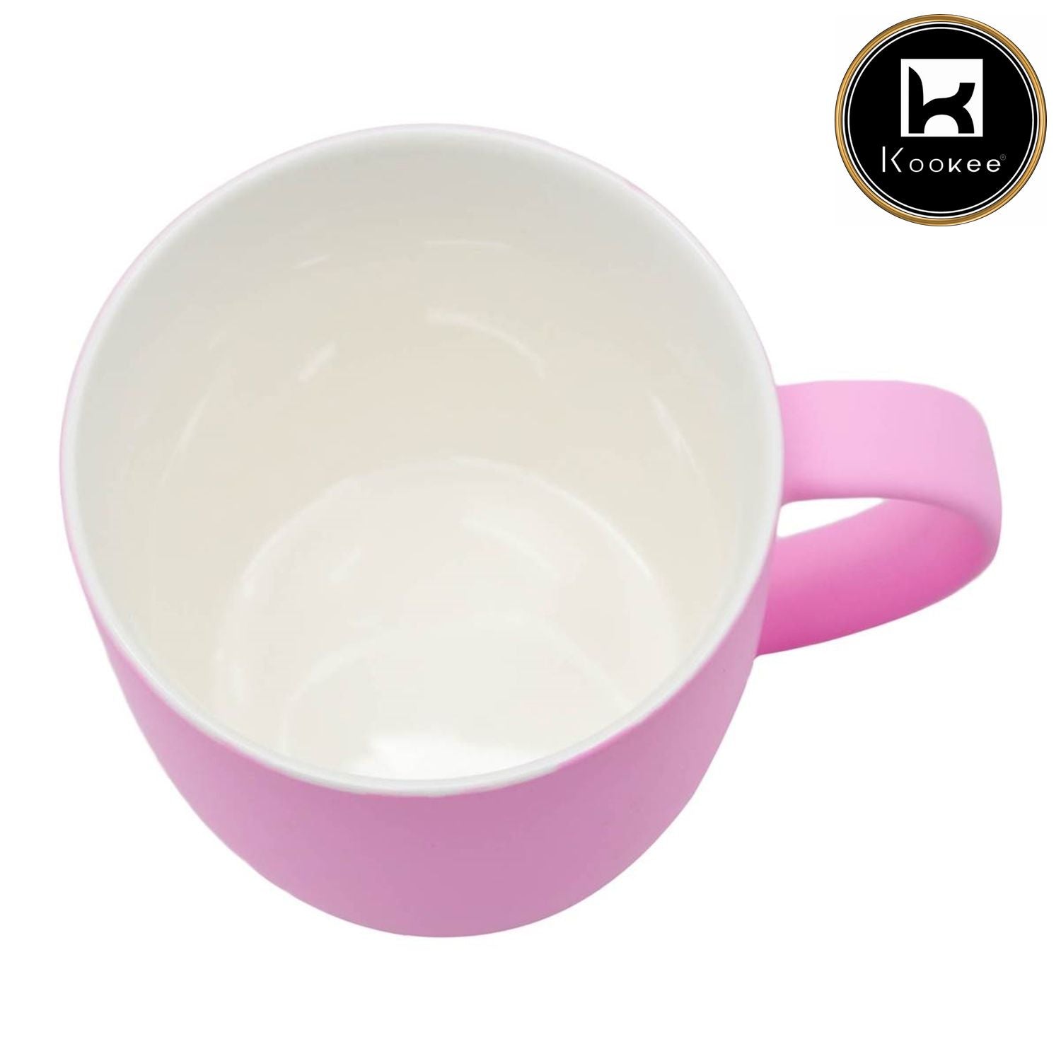 Single Color Ceramic Coffee or Tea Mug with handle - 325ml (BPY171-D)