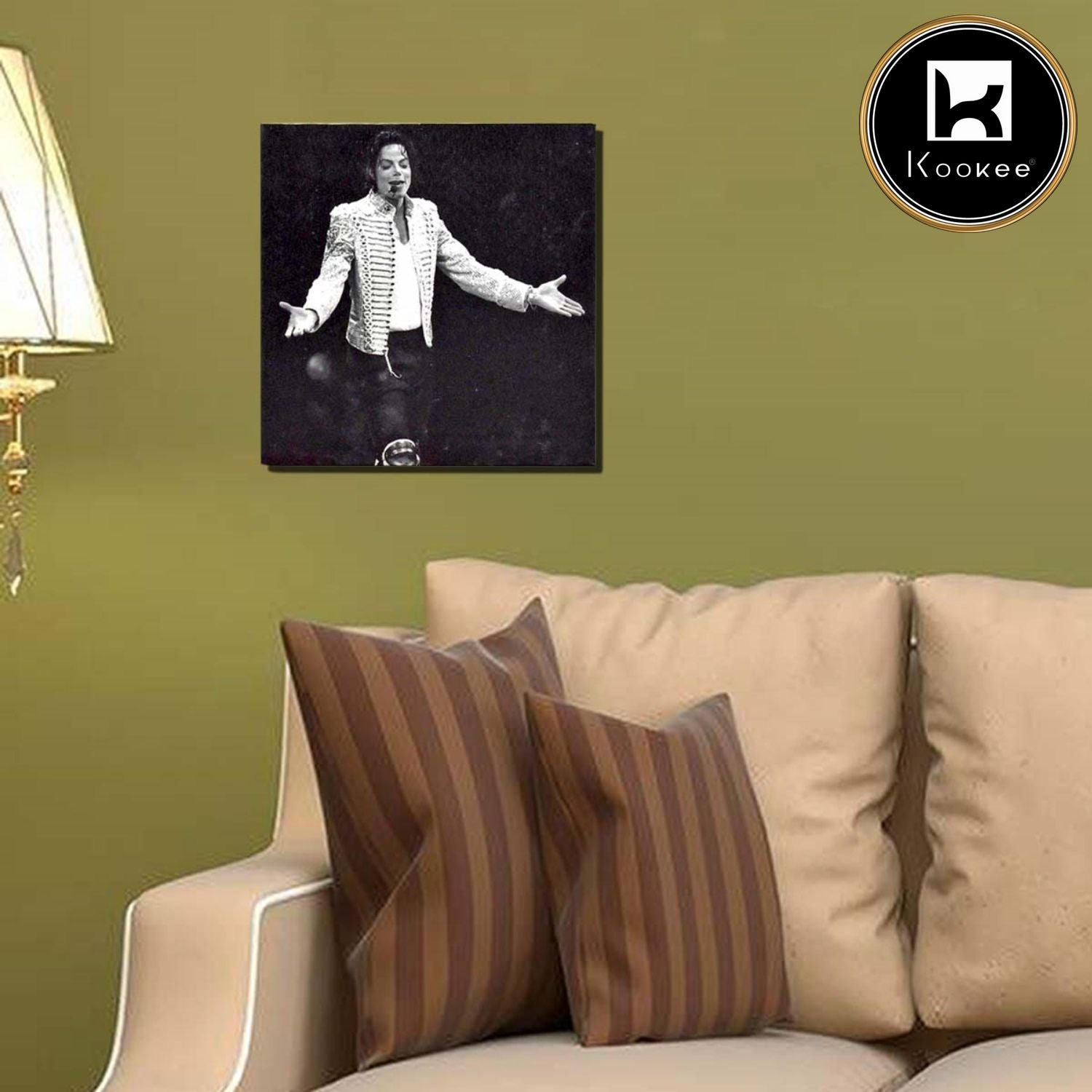 Kookee Canvas Modern Wall , Michael Jackson Painting for Home Living Room, Bedroom, Office Decor Ready to Hang