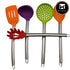 Silicone 7pc Kitchen Utensil, Gadgets, Tool Set (29-6B-B)