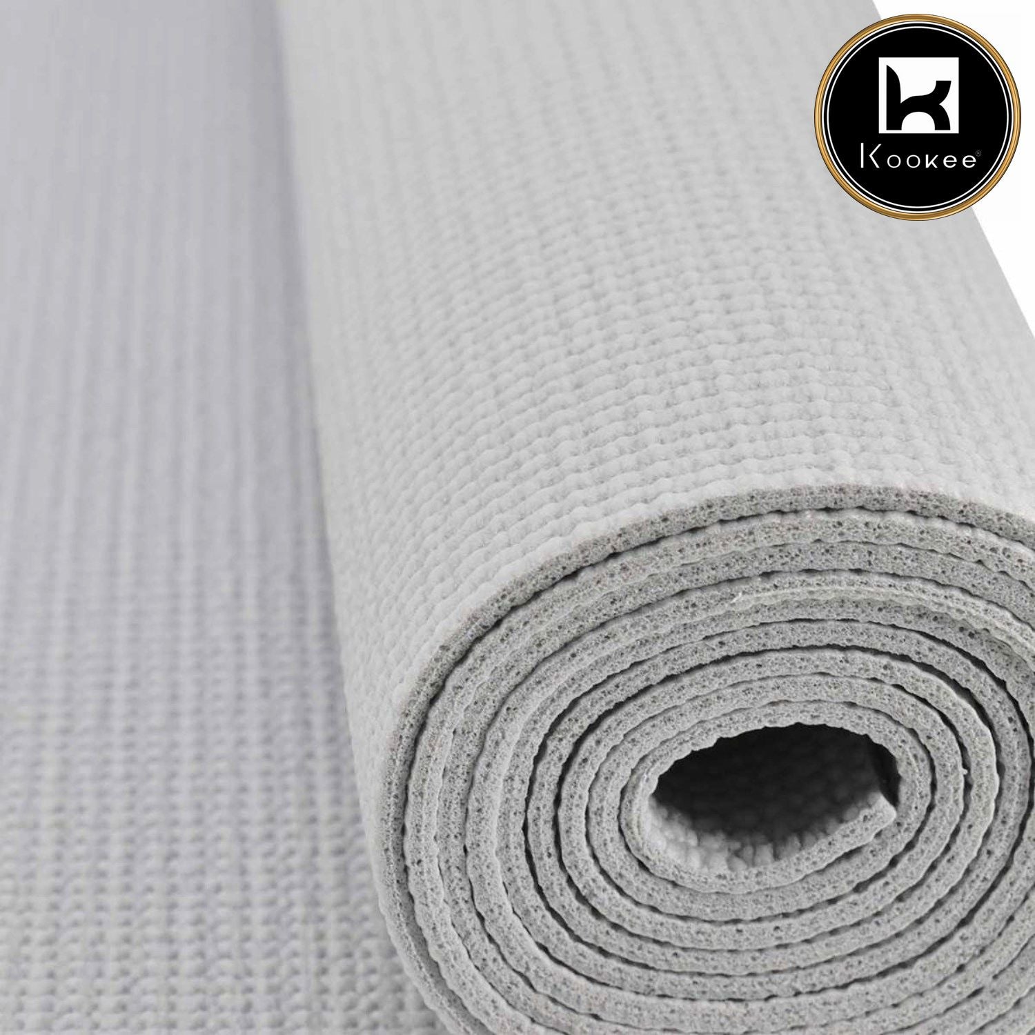 PVC Fitness Yoga Mat 3mm Thick for Workout (6 Feet x 2 Feet) (ART01733)