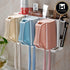 Multifunctional Wall Mounted Self Adhesive Toothbrush Holder for Bathroom with 3 Cups