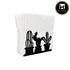 Metal Freestanding Tissue Paper, Napkin Holder & Office (HH-081-A)