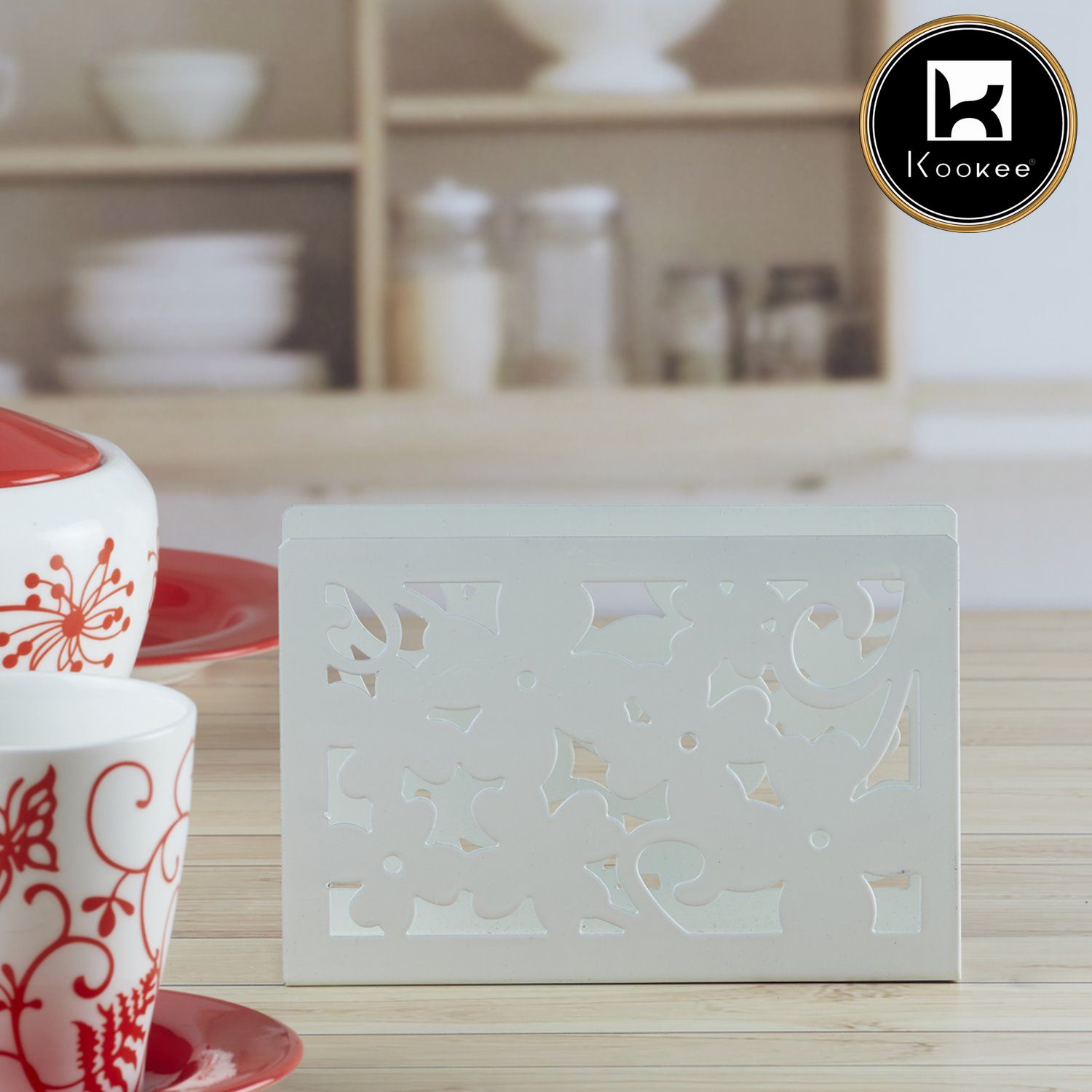 Metal Freestanding Tissue Paper, Napkin Holder & Office (V-TISS-005)