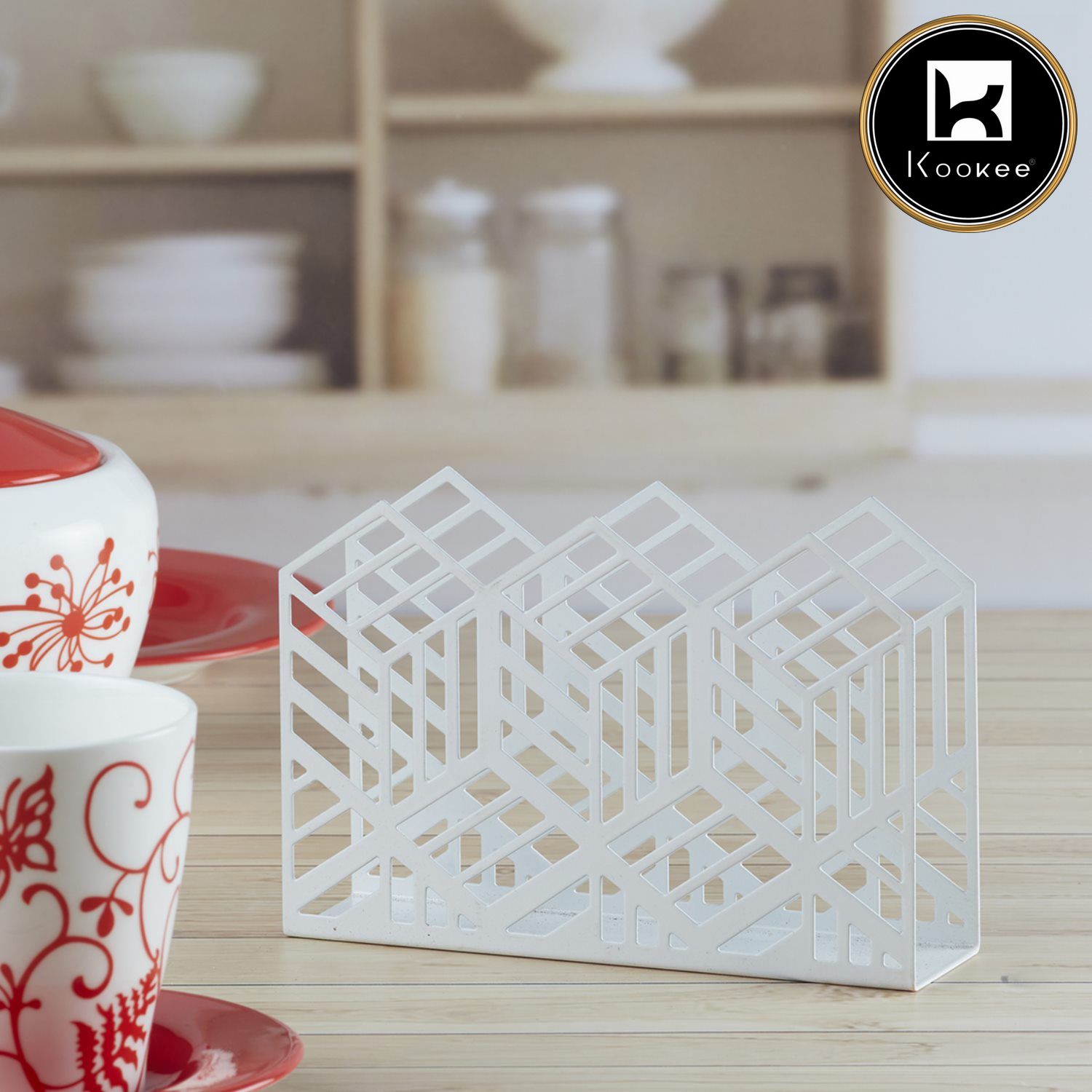 Metal Freestanding Tissue Paper, Napkin Holder & Office (V-TISS-005)