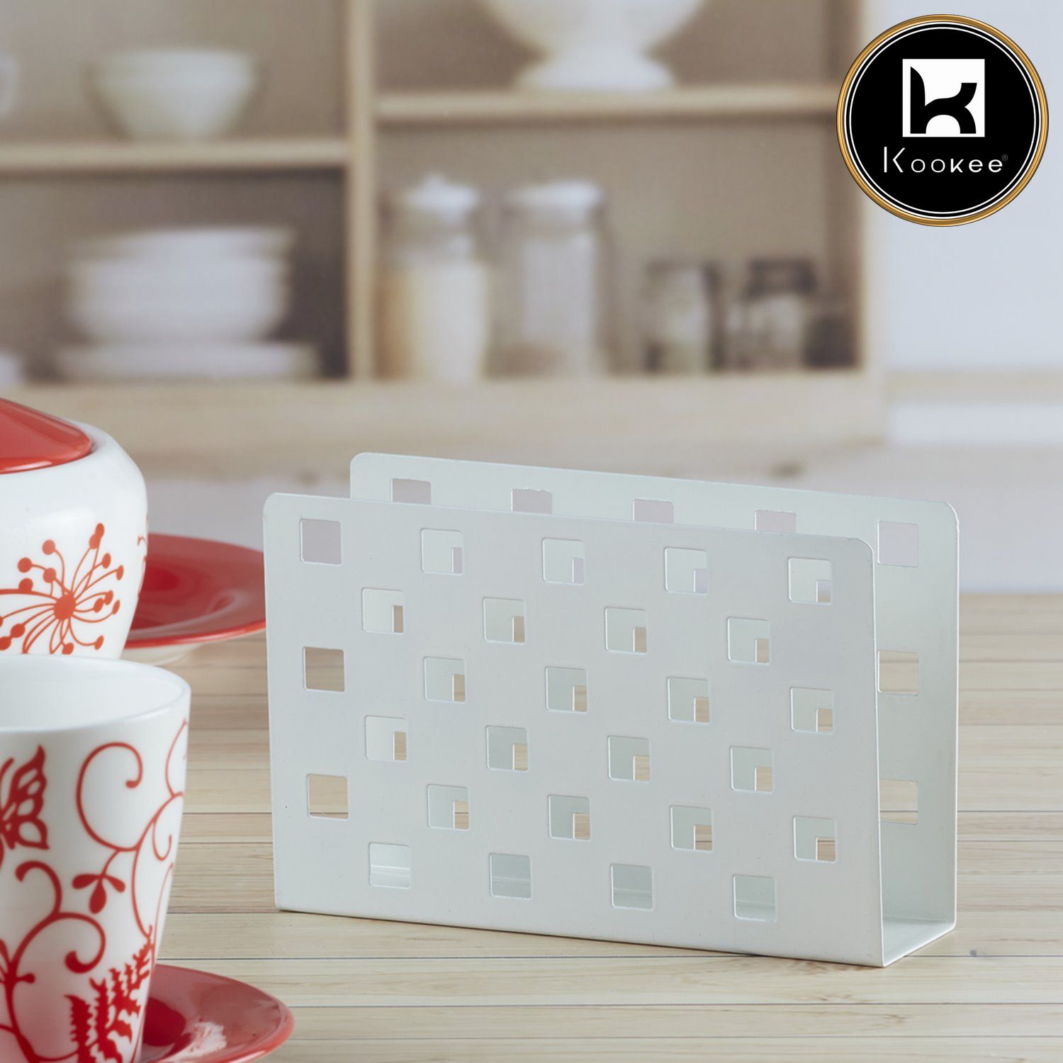 Metal Freestanding Tissue Paper, Napkin Holder & Office (V-TISS-005)