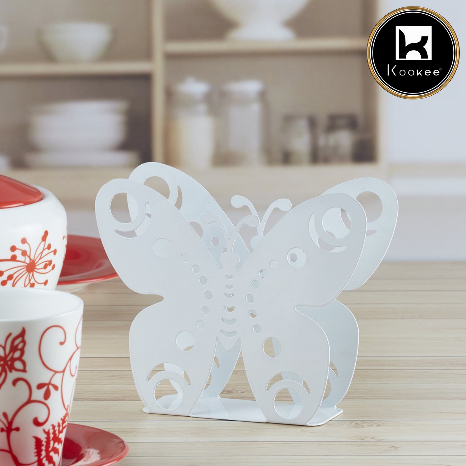 Metal Freestanding Tissue Paper, Napkin Holder & Office (V-TISS-005)