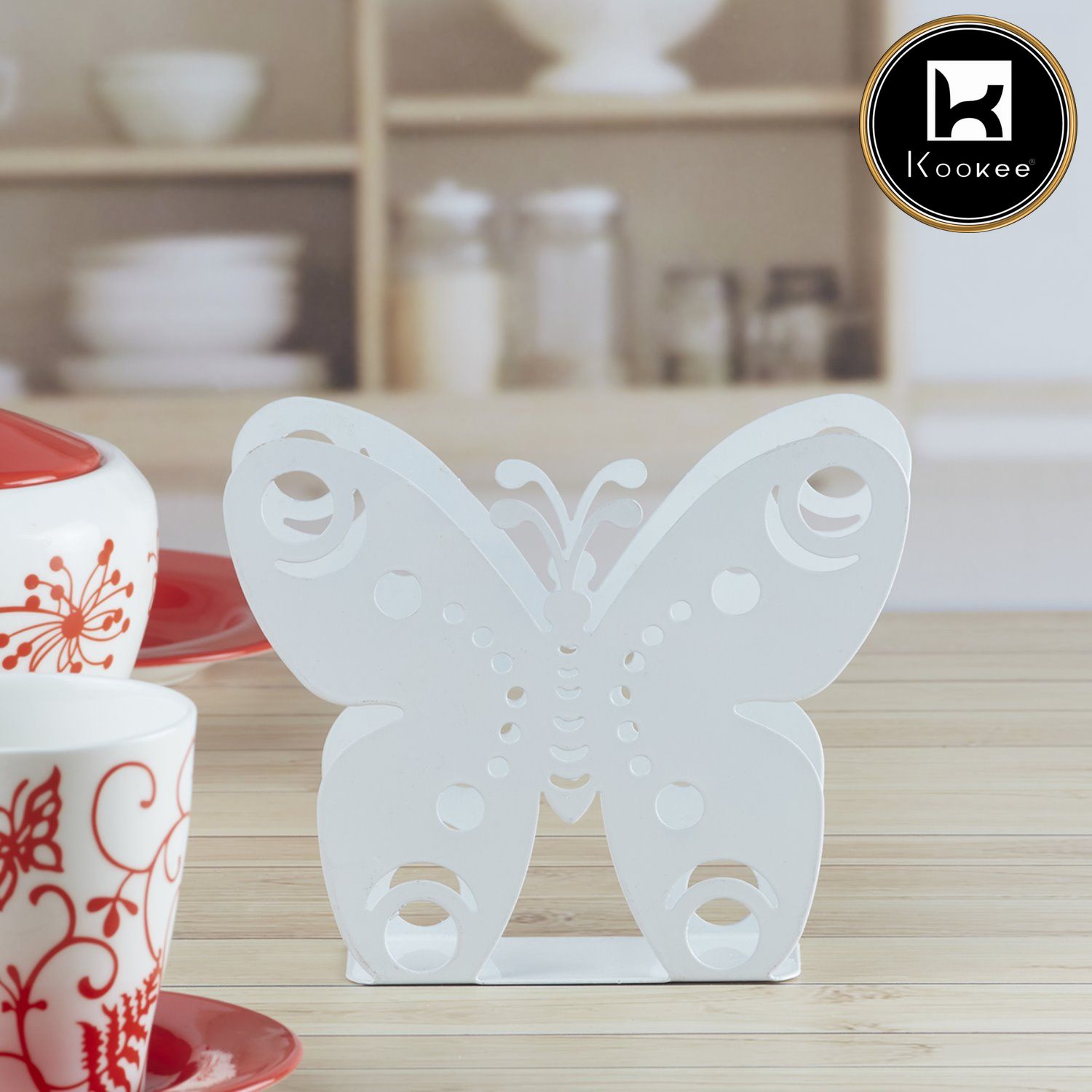 Metal Freestanding Tissue Paper, Napkin Holder & Office (V-TISS-005)