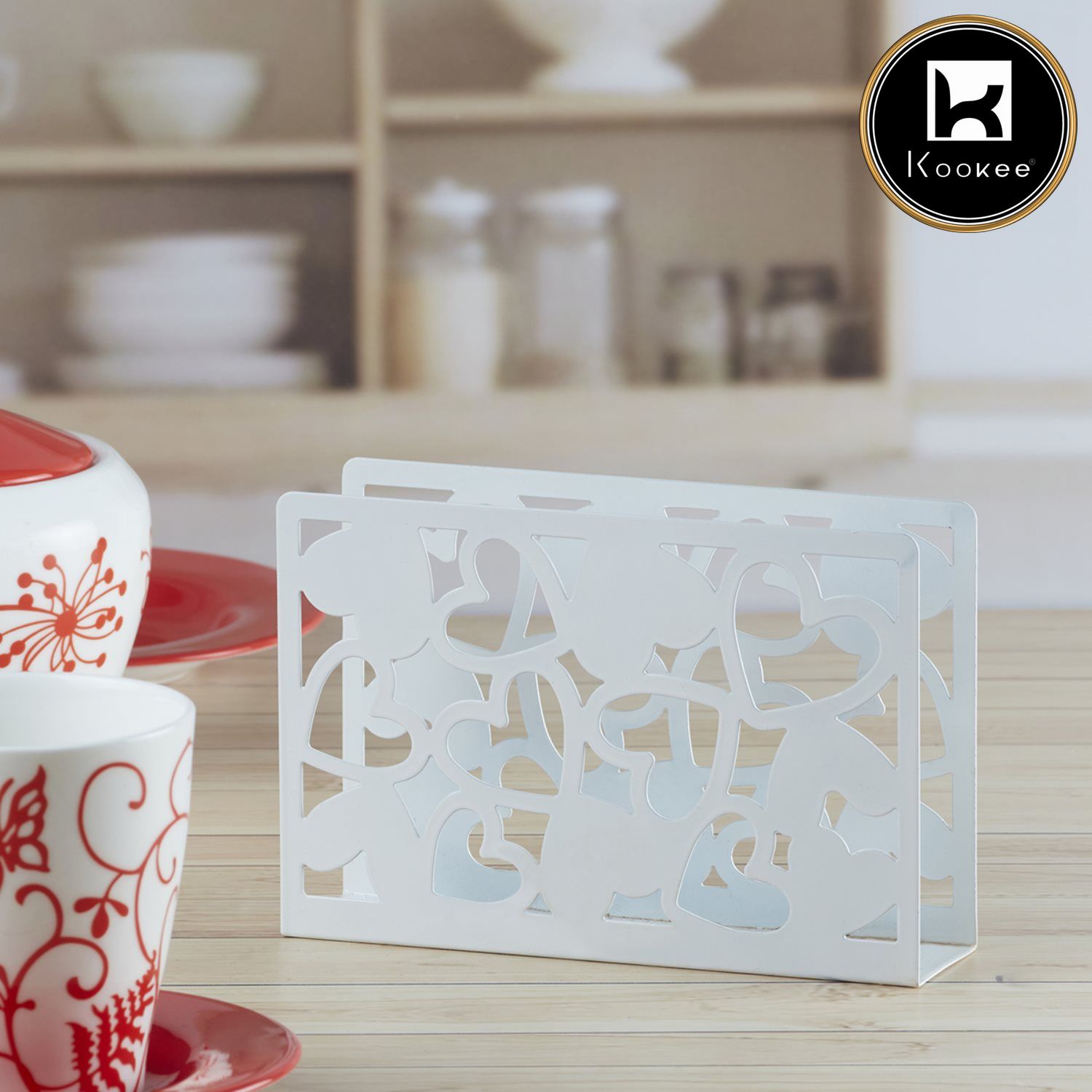 Metal Freestanding Tissue Paper, Napkin Holder & Office (V-TISS-005)