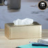 PU Leather Tissue Box Holder of Tissue Paper, Napkin, Rectangle (D-1-A)