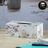 PU Leather Tissue Box Holder of Tissue Paper, Napkin, Rectangle (D-1-B)