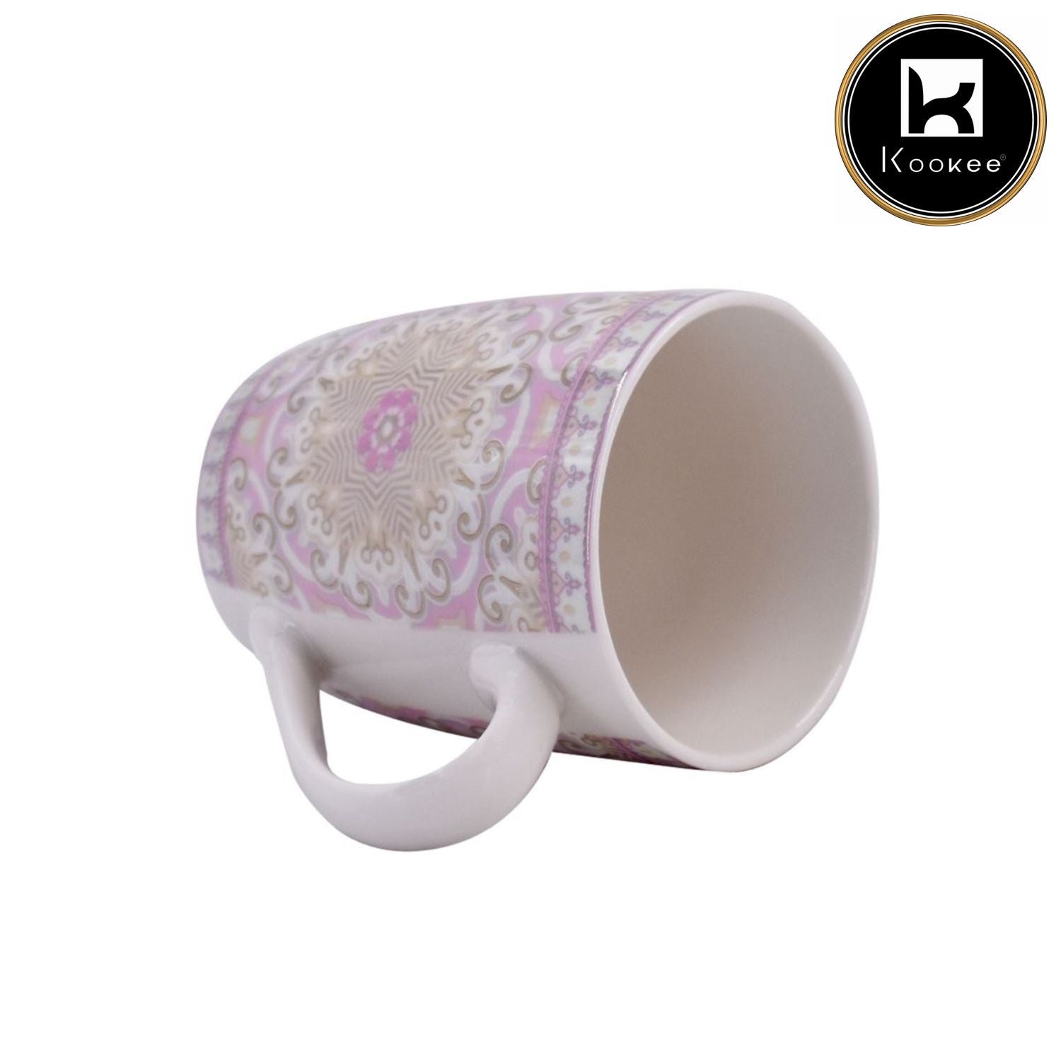 Printed Ceramic Coffee or Tea Mug with handle - 325ml (4134G-C)