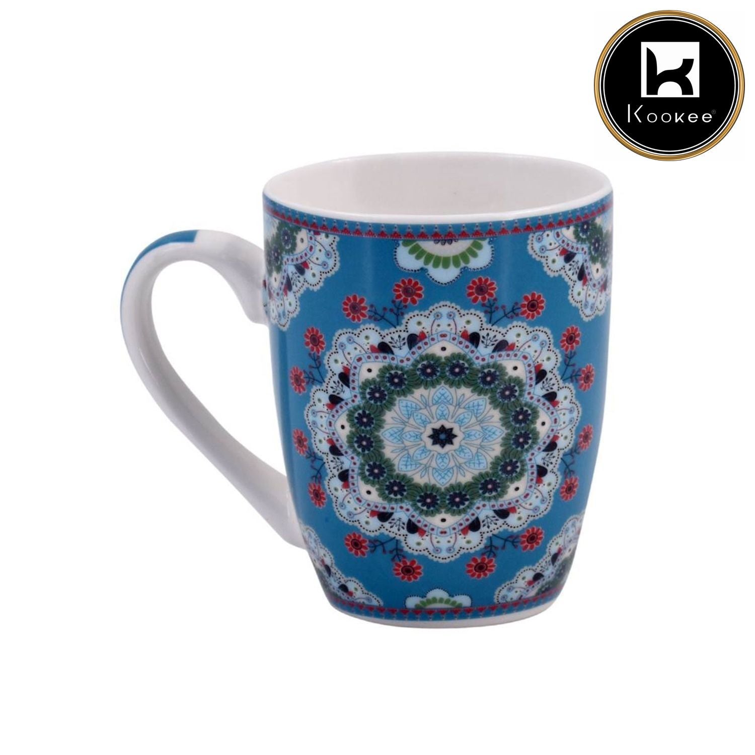 Printed Ceramic Coffee or Tea Mug with handle - 325ml (3403G-A)