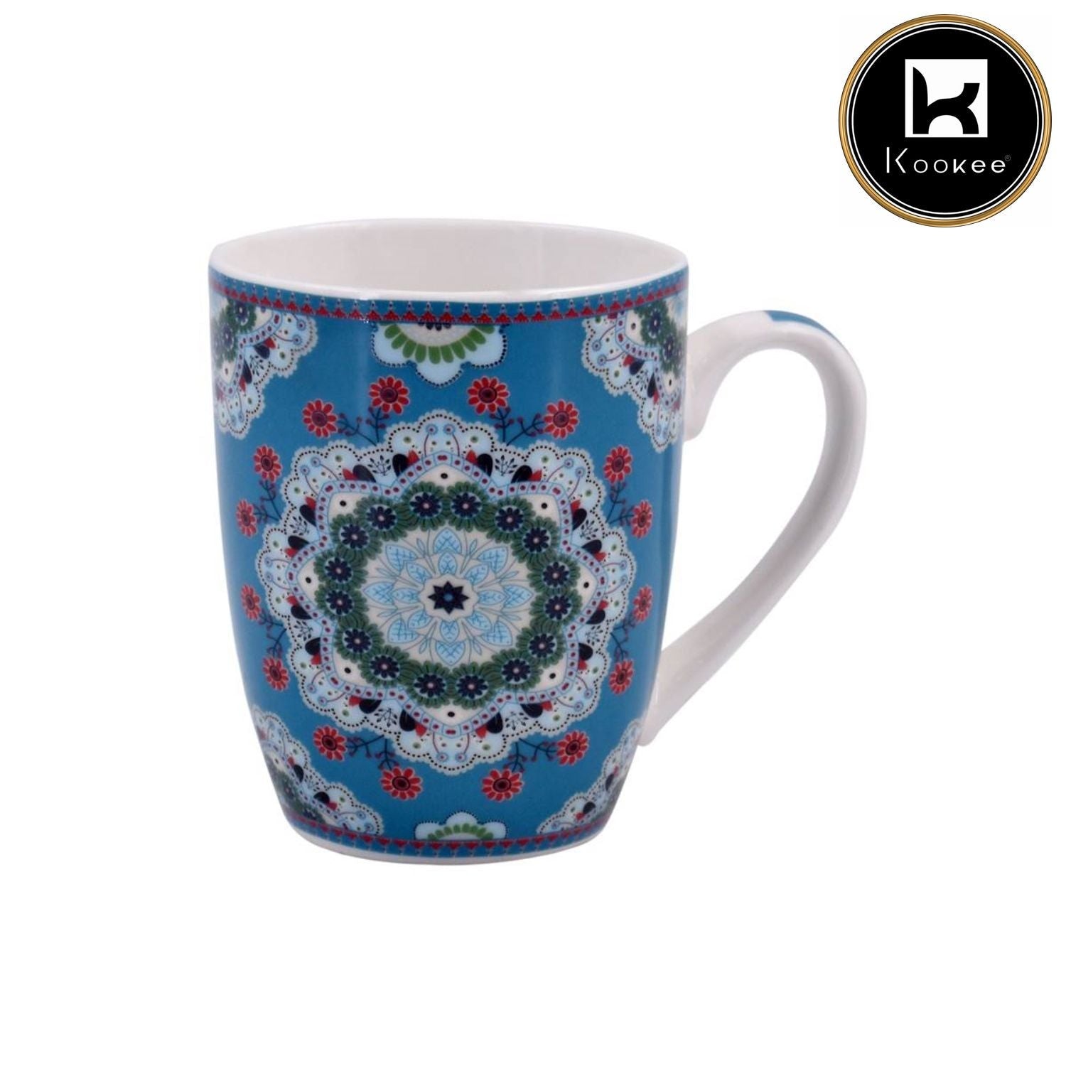 Printed Ceramic Coffee or Tea Mug with handle - 325ml (3403G-A)