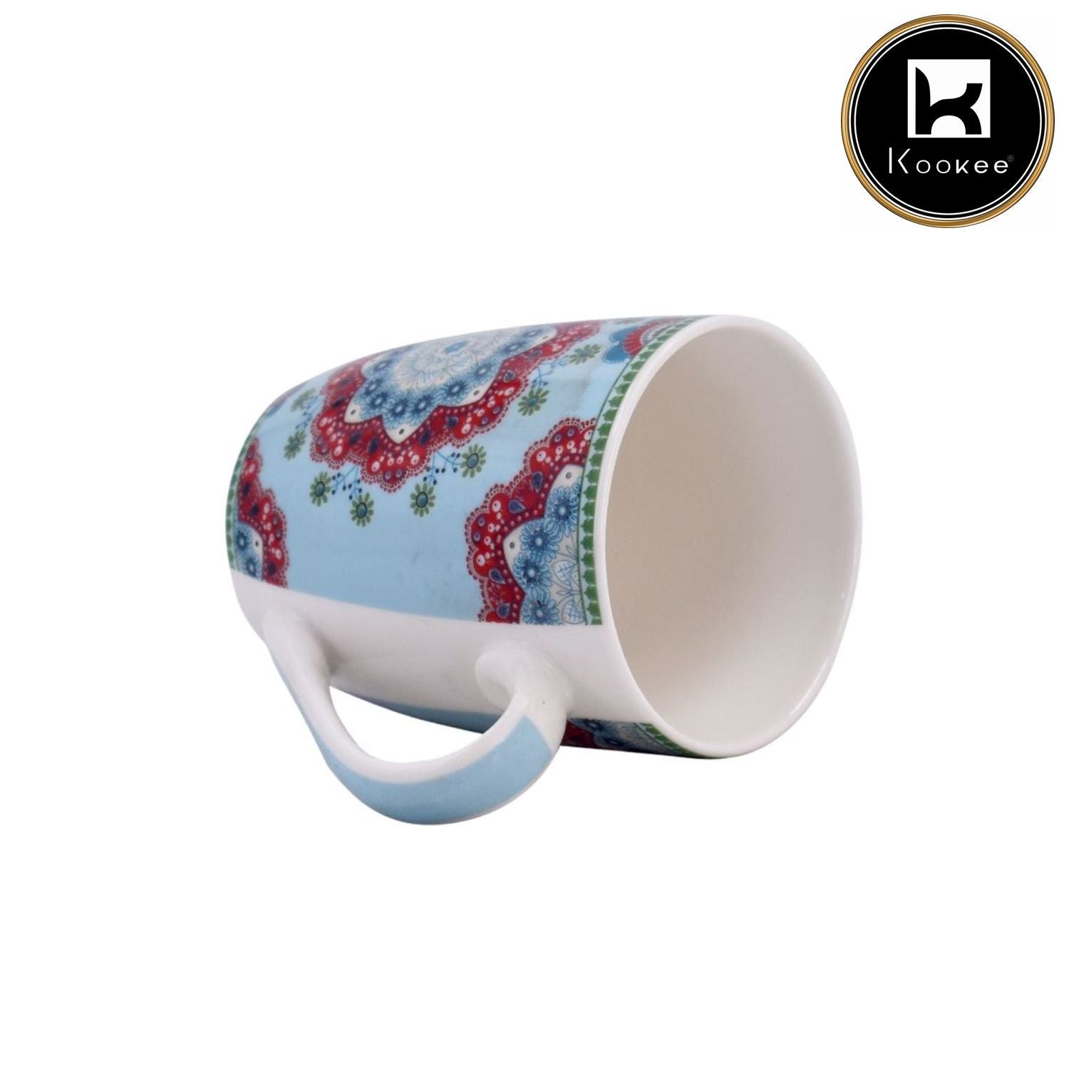 Printed Ceramic Coffee or Tea Mug with handle - 325ml (3403G-B)