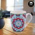 Kookee Printed Ceramic Coffee or Tea Mug with handle for Office, Home or Gifting - 325ml