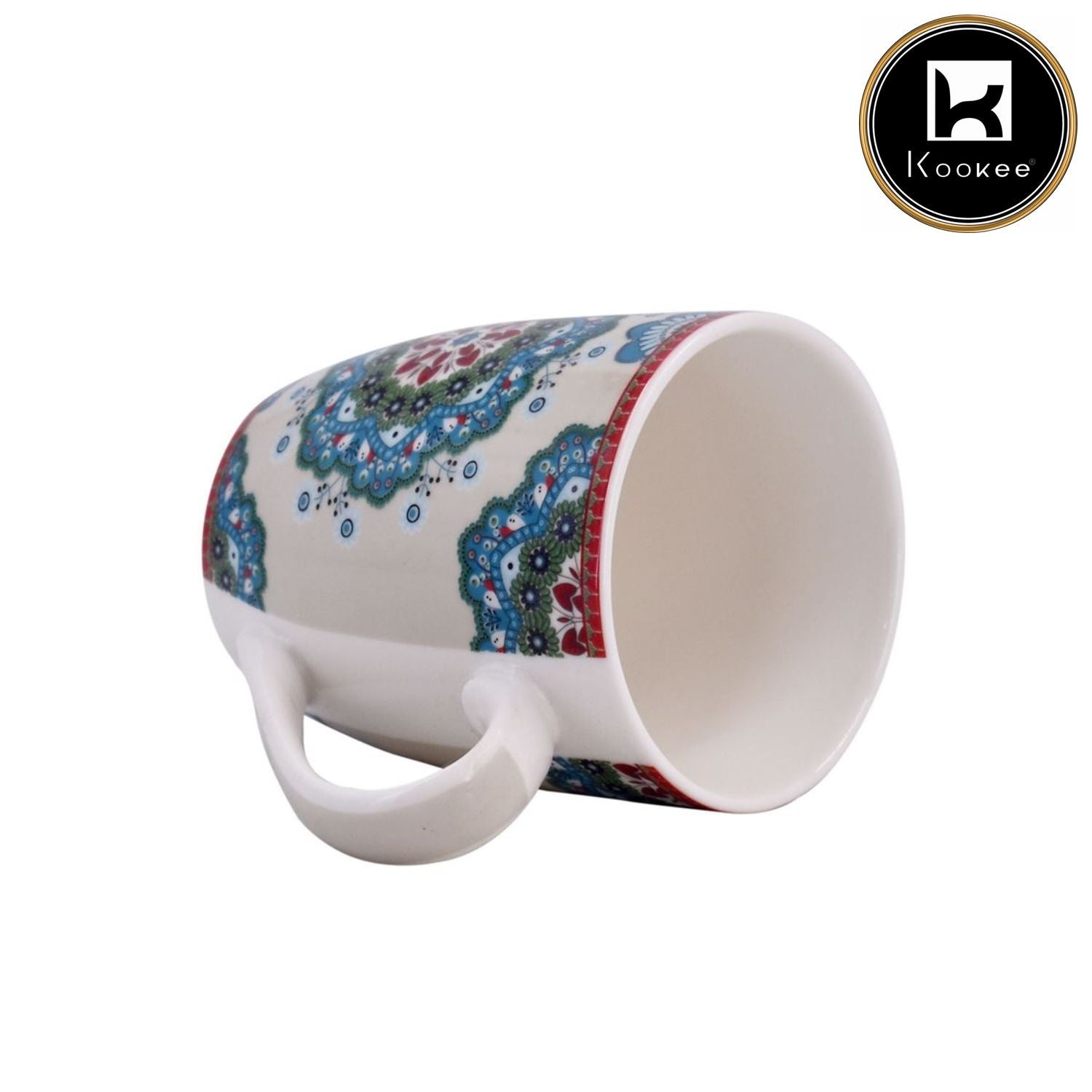 Printed Ceramic Coffee or Tea Mug with handle - 325ml (3403G-C)