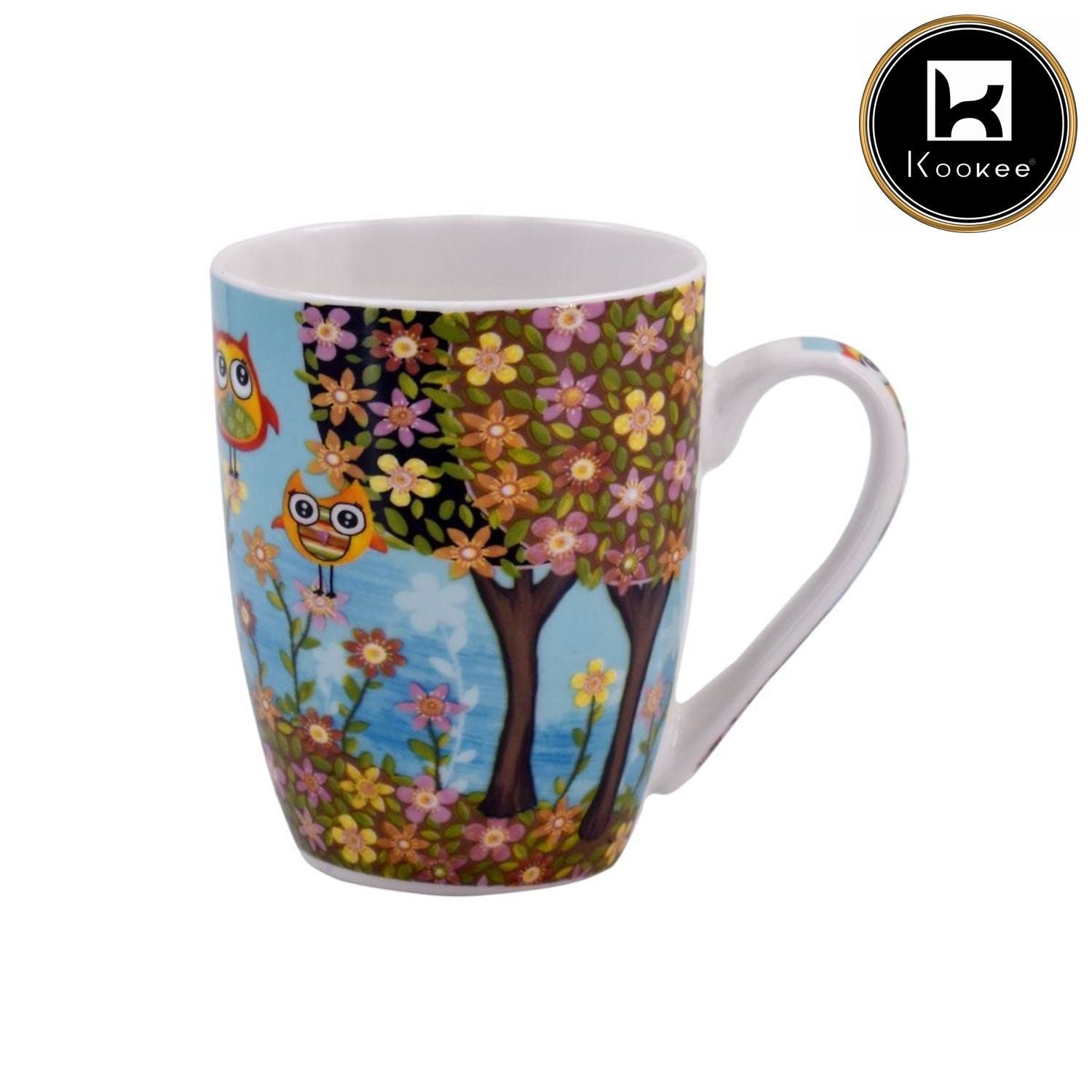 Printed Ceramic Coffee or Tea Mug with handle - 325ml (2904G-A)