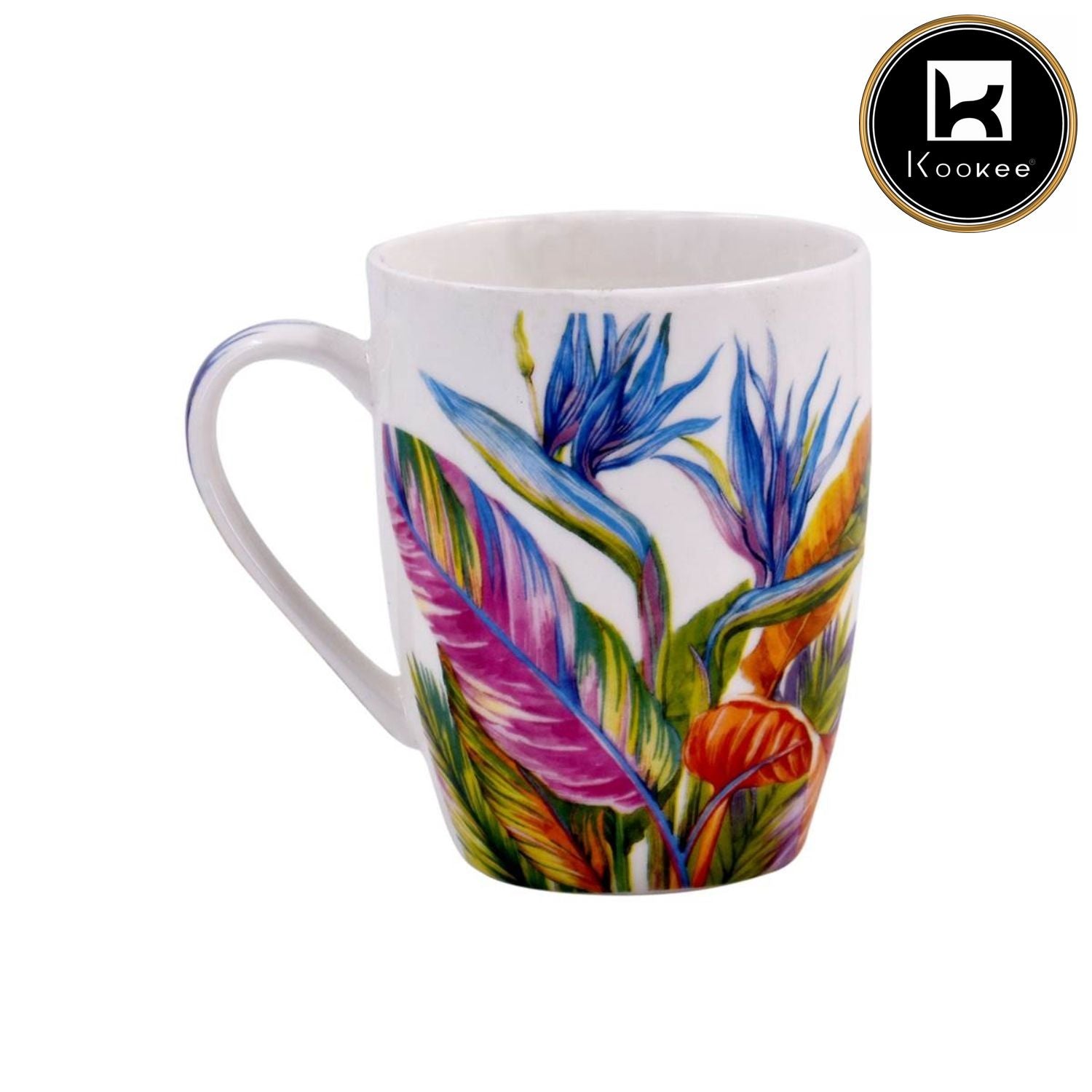 Printed Ceramic Coffee or Tea Mug with handle - 325ml (4039AG-A)