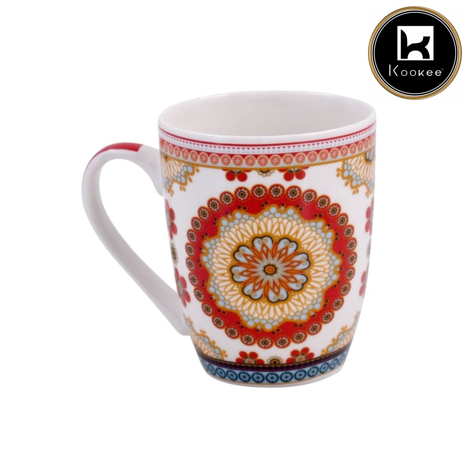 Printed Ceramic Coffee or Tea Mug with handle - 325ml (4129G-C)