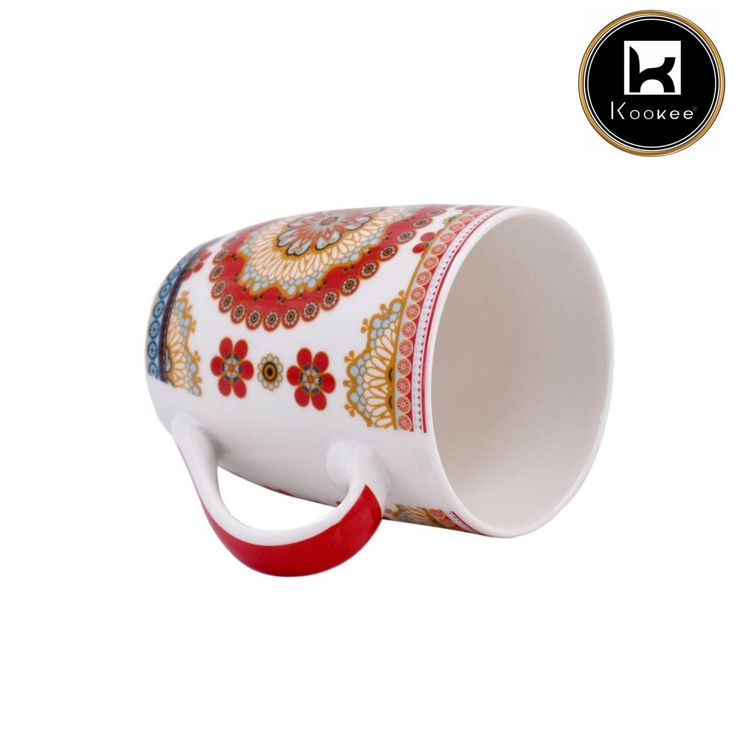 Printed Ceramic Coffee or Tea Mug with handle - 325ml (4129G-C)