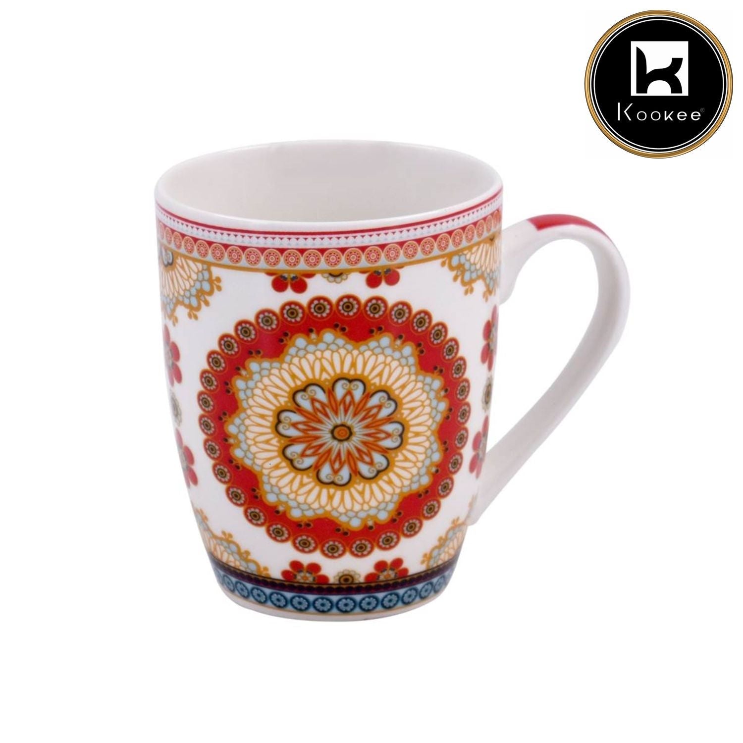 Printed Ceramic Coffee or Tea Mug with handle - 325ml (4129G-C)