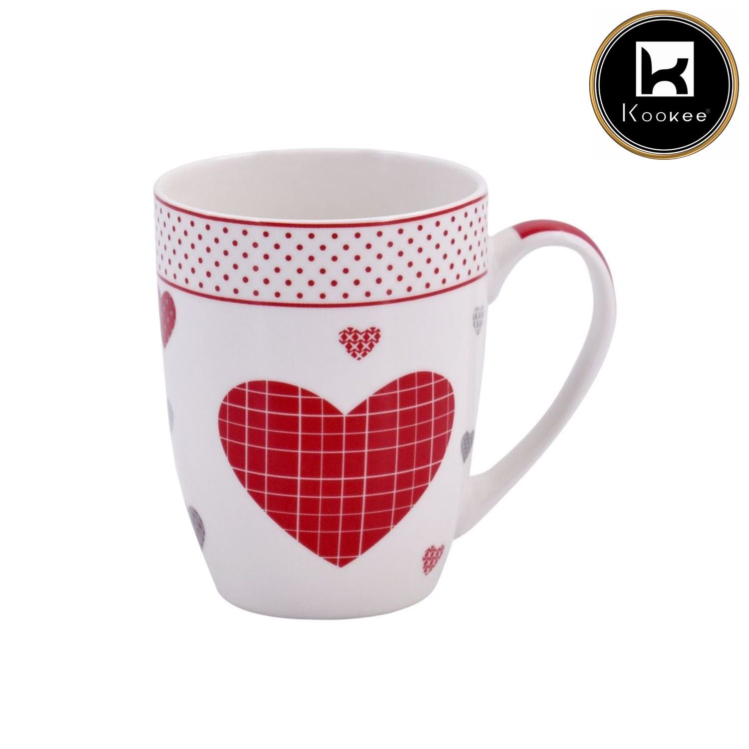 Printed Ceramic Coffee or Tea Mug with handle - 325ml (3788G-C)