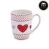 Printed Ceramic Coffee or Tea Mug with handle - 325ml (3788G-D)