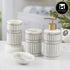 Ceramic Bathroom Set of 4 with Soap Dispenser (5751)