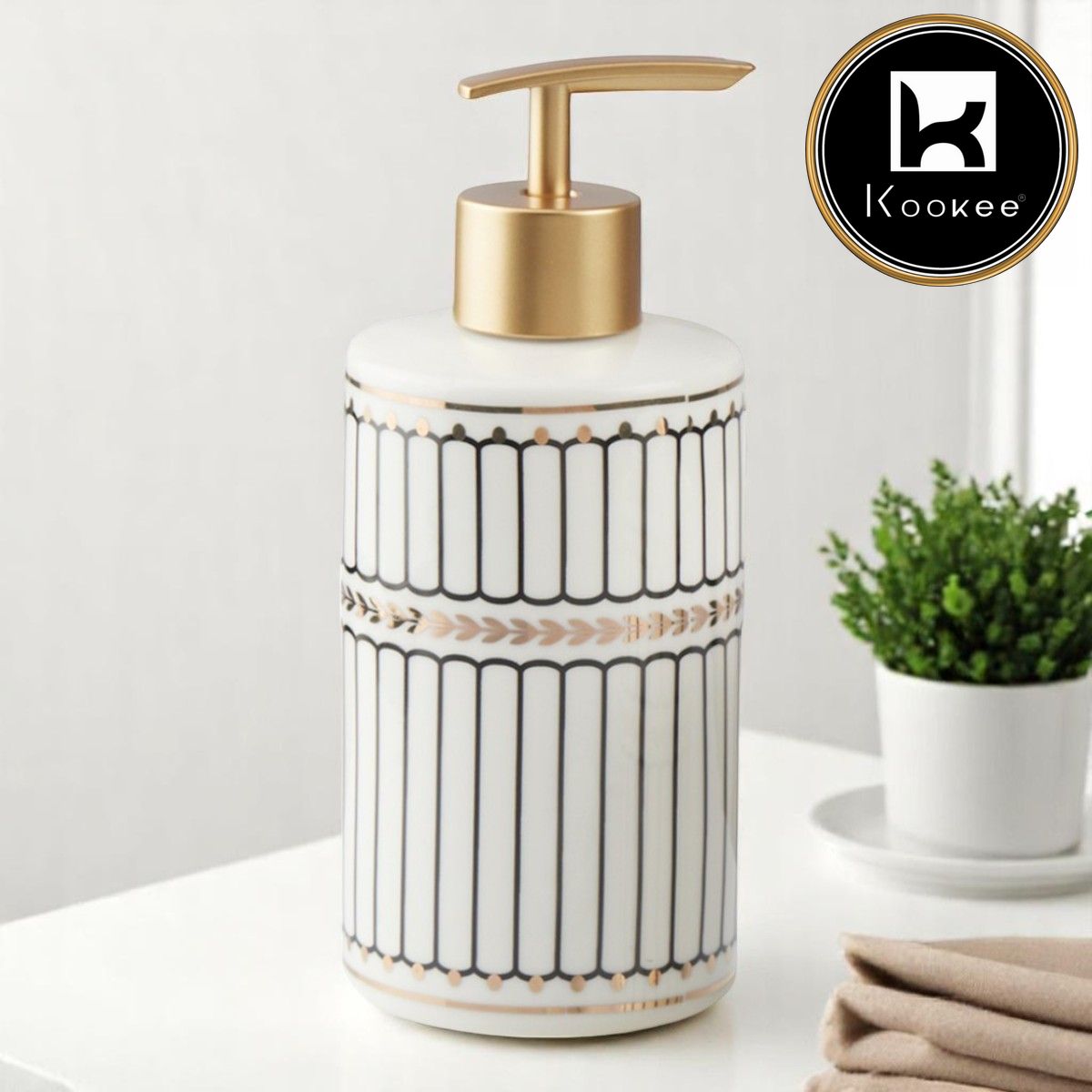 Ceramic Soap Dispensers, 1 piece (5751-SD)