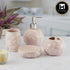 Ceramic Bathroom Accessories Set of 4 with Soap Dispenser (5776)