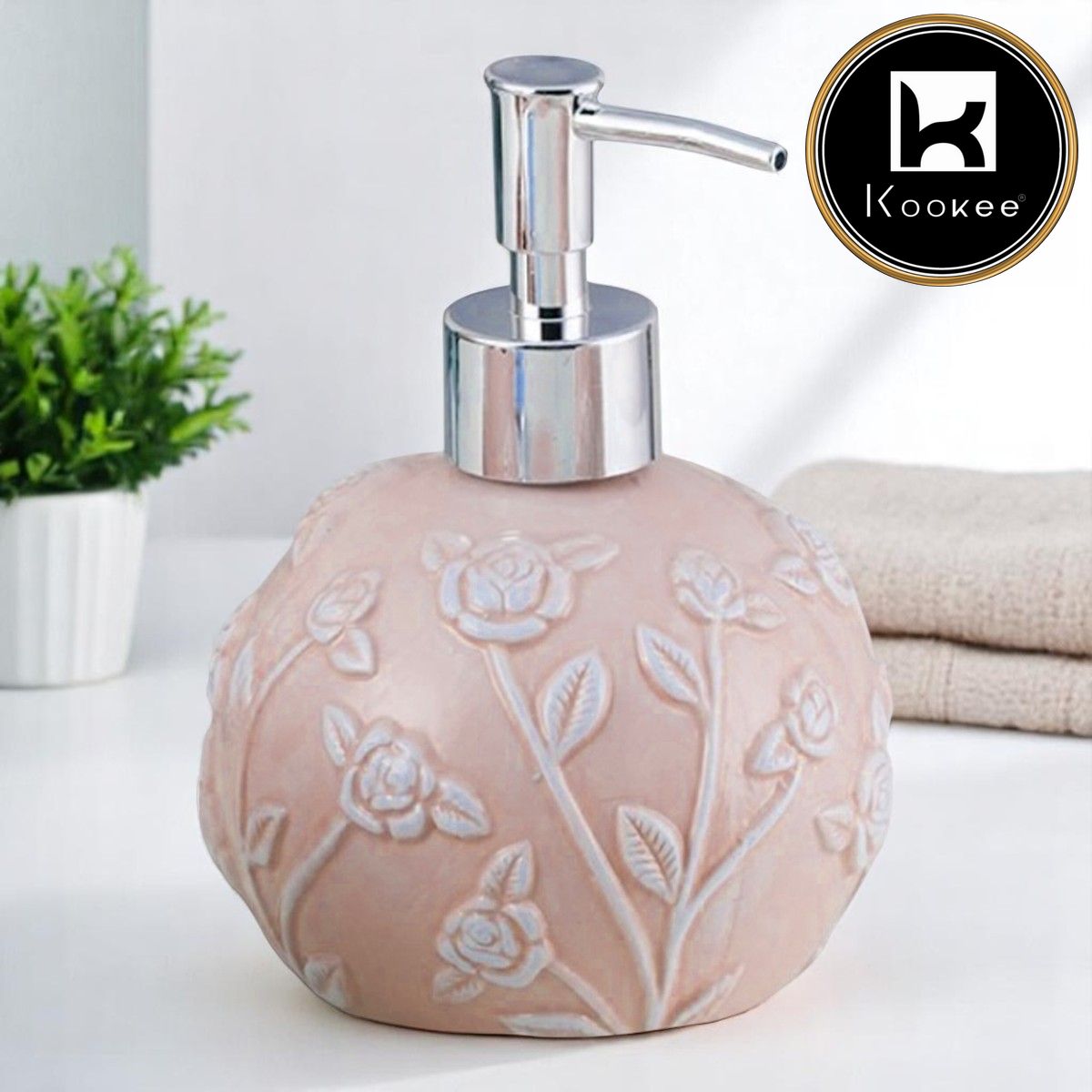 Kookee Ceramic Soap Dispensers, 1 piece (5776-SD)