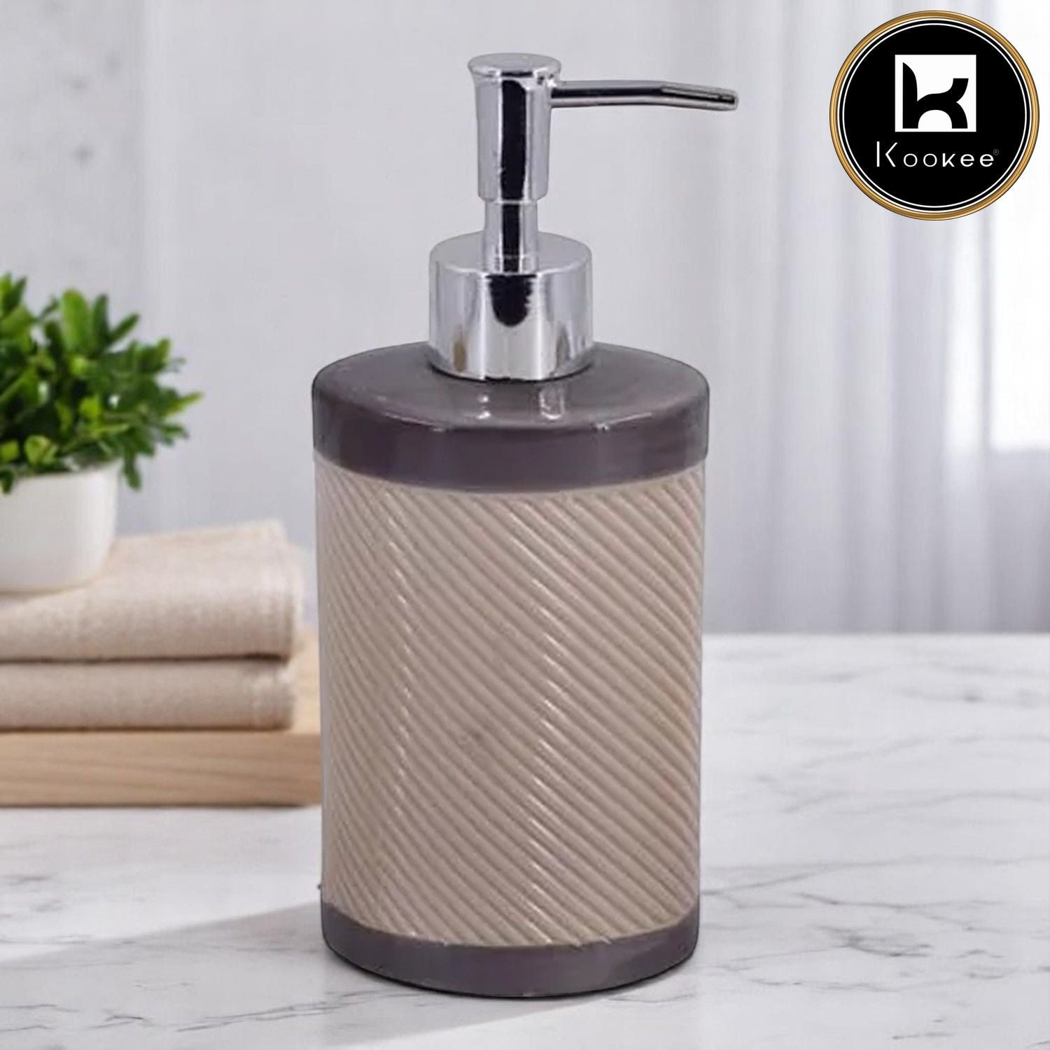 Kookee Ceramic Soap Dispensers, 1 piece (5778-SD)