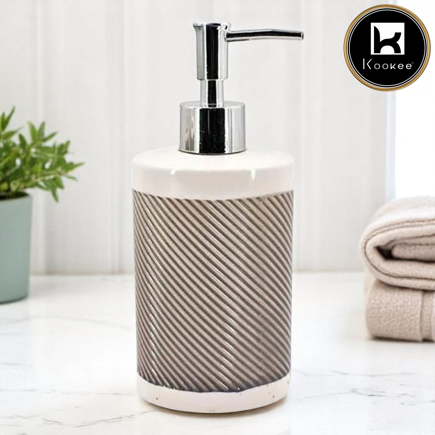 Kookee Ceramic Soap Dispensers, 1 piece (5779-SD)