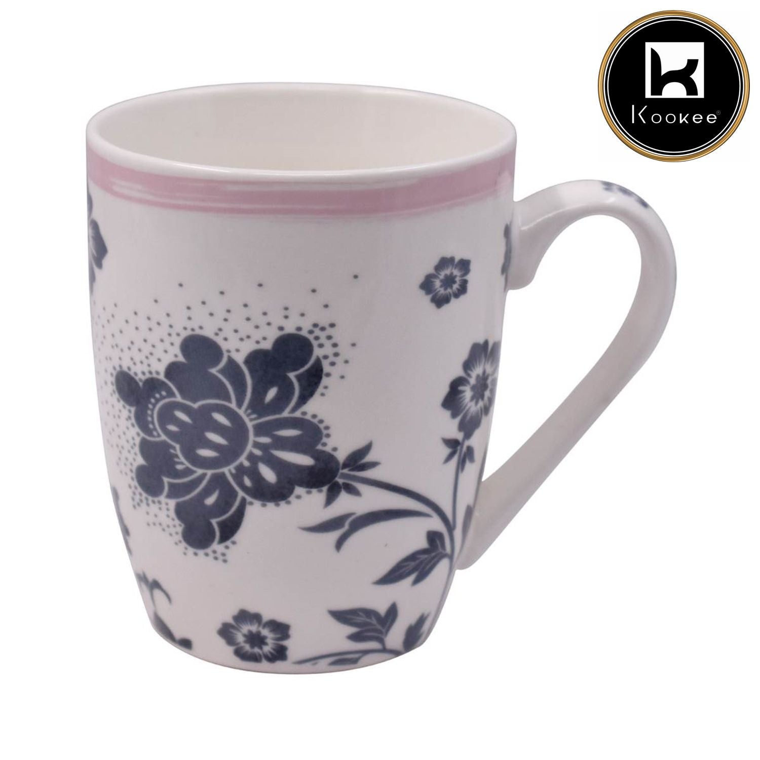 Printed Ceramic Coffee or Tea Mug with handle - 325ml (4124-B)