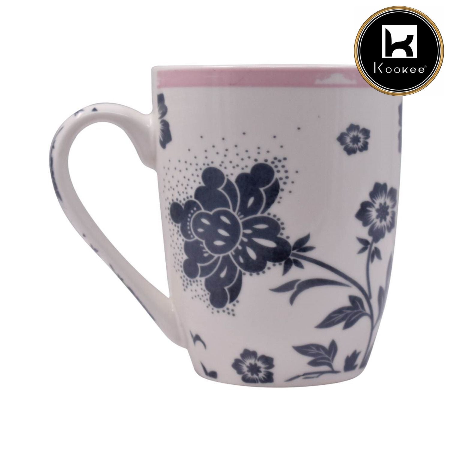 Printed Ceramic Coffee or Tea Mug with handle - 325ml (4124-B)