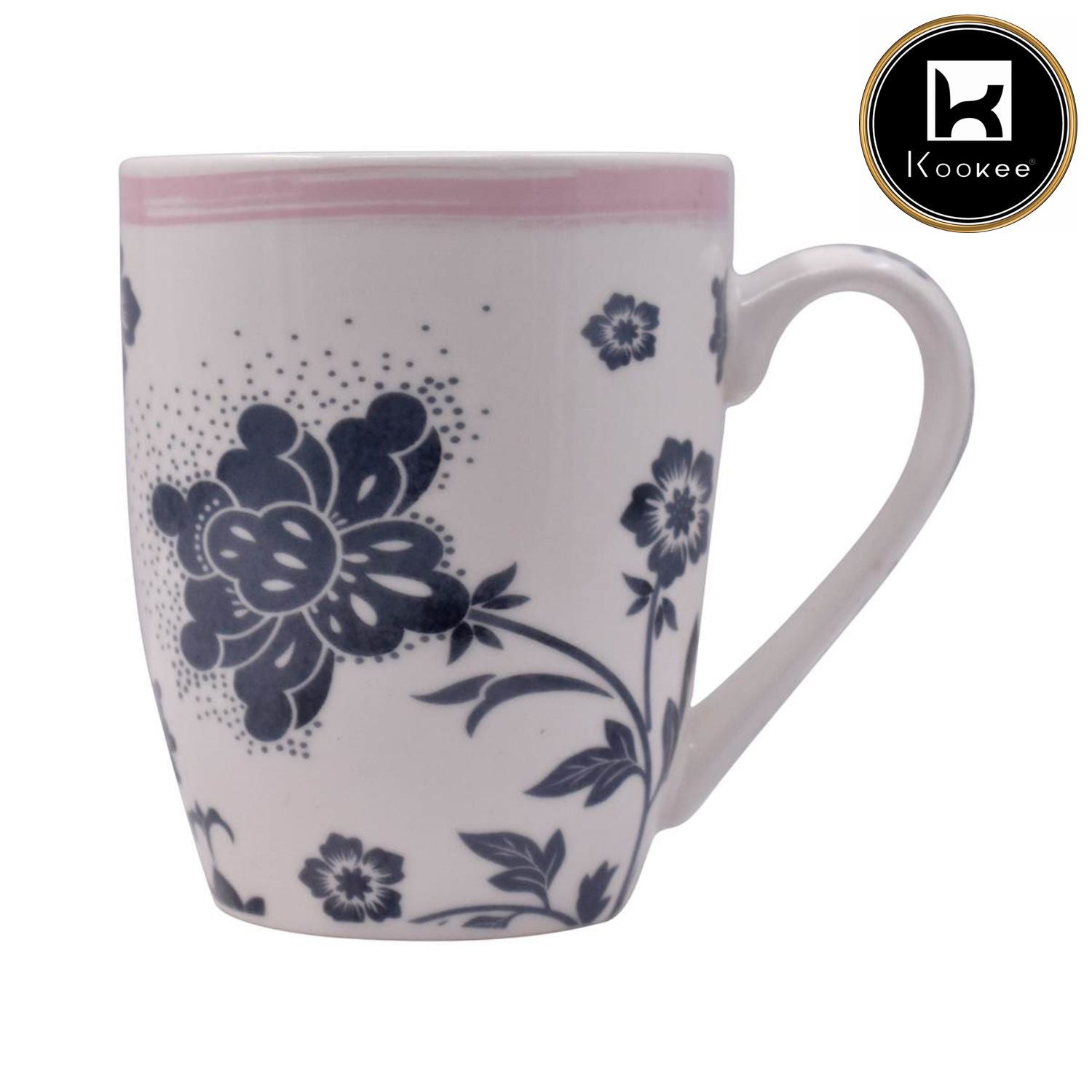 Printed Ceramic Coffee or Tea Mug with handle - 325ml (4124-B)