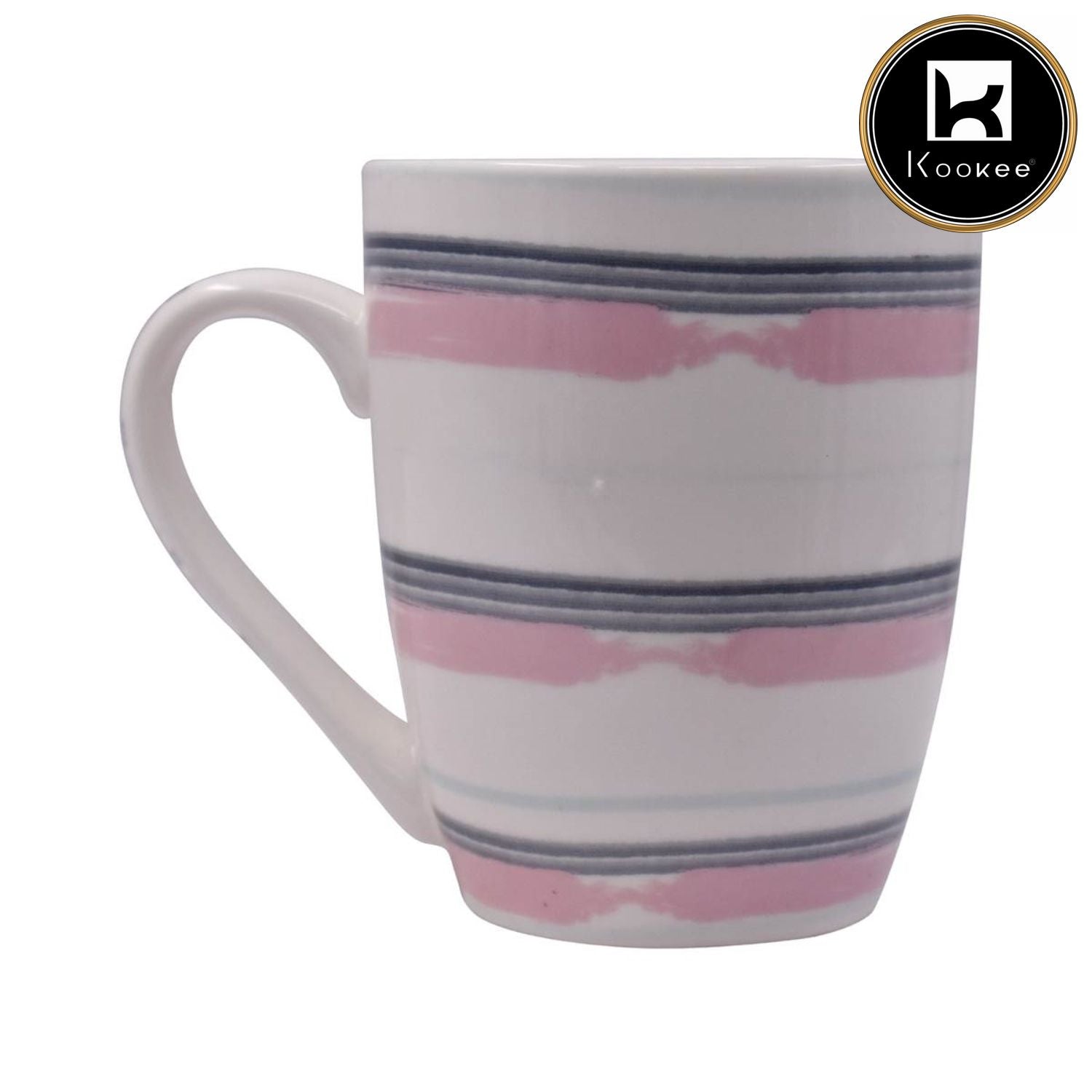 Printed Ceramic Coffee or Tea Mug with handle - 325ml (4124-D)