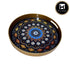 Mandala Glass Base Serving Tray with Handle (Set of 2) (4384-G)