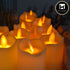 LED Light Flamless Plastic Tea Light Candles Set of 1 (6301)