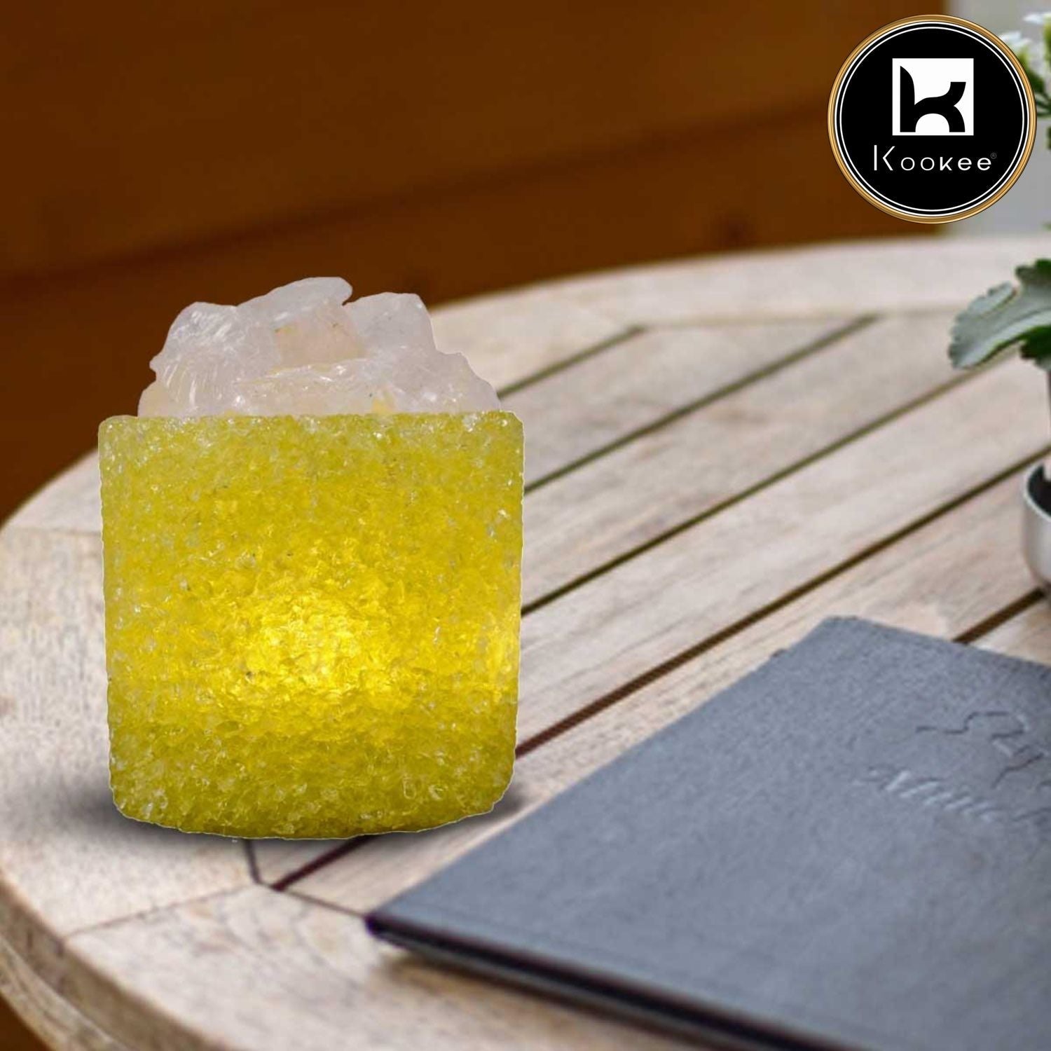 Kookee Natural Crystal Aromatherapy with Essential Oil, Electric Diffuser (087-3-C)