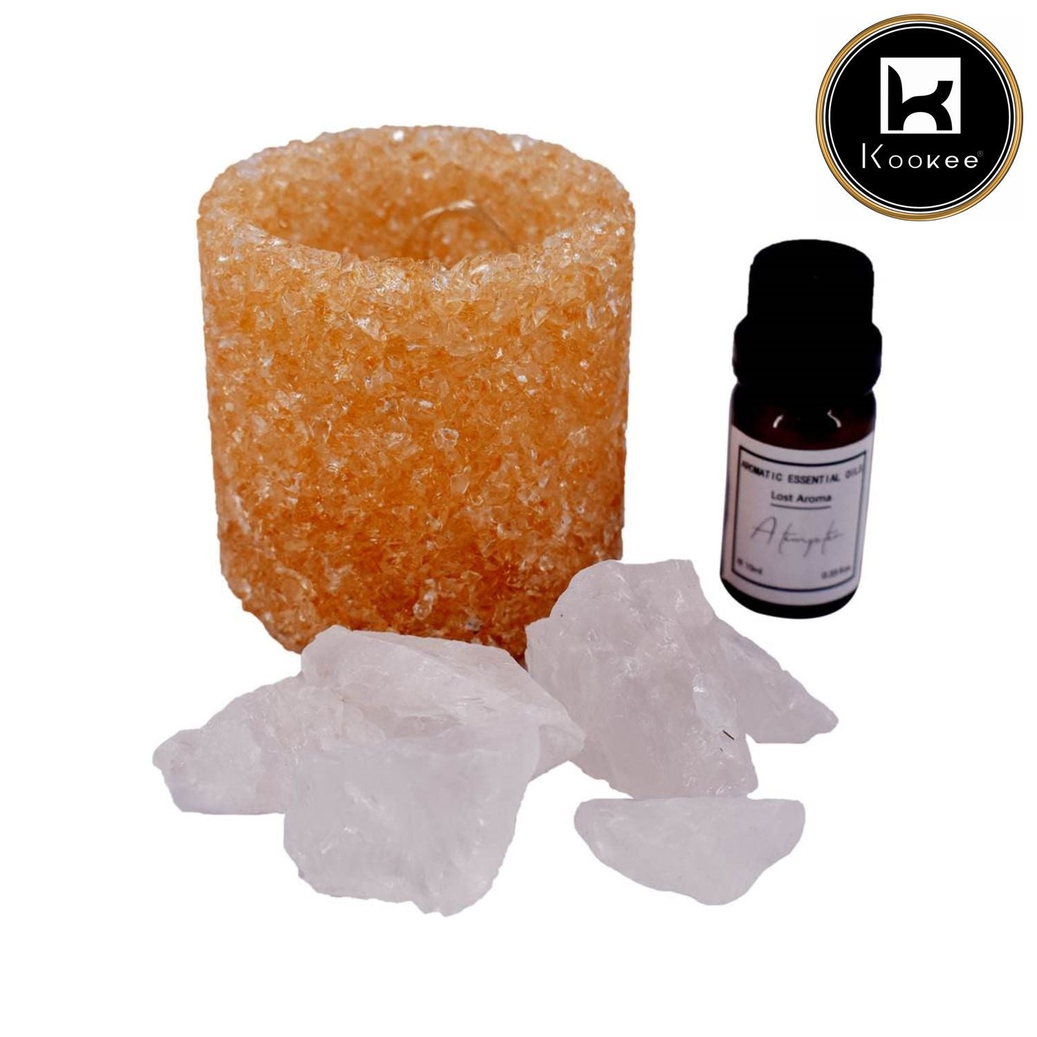 Natural Crystal Aromatherapy with Essential Oil, Electric Diffuser (087-7-D)