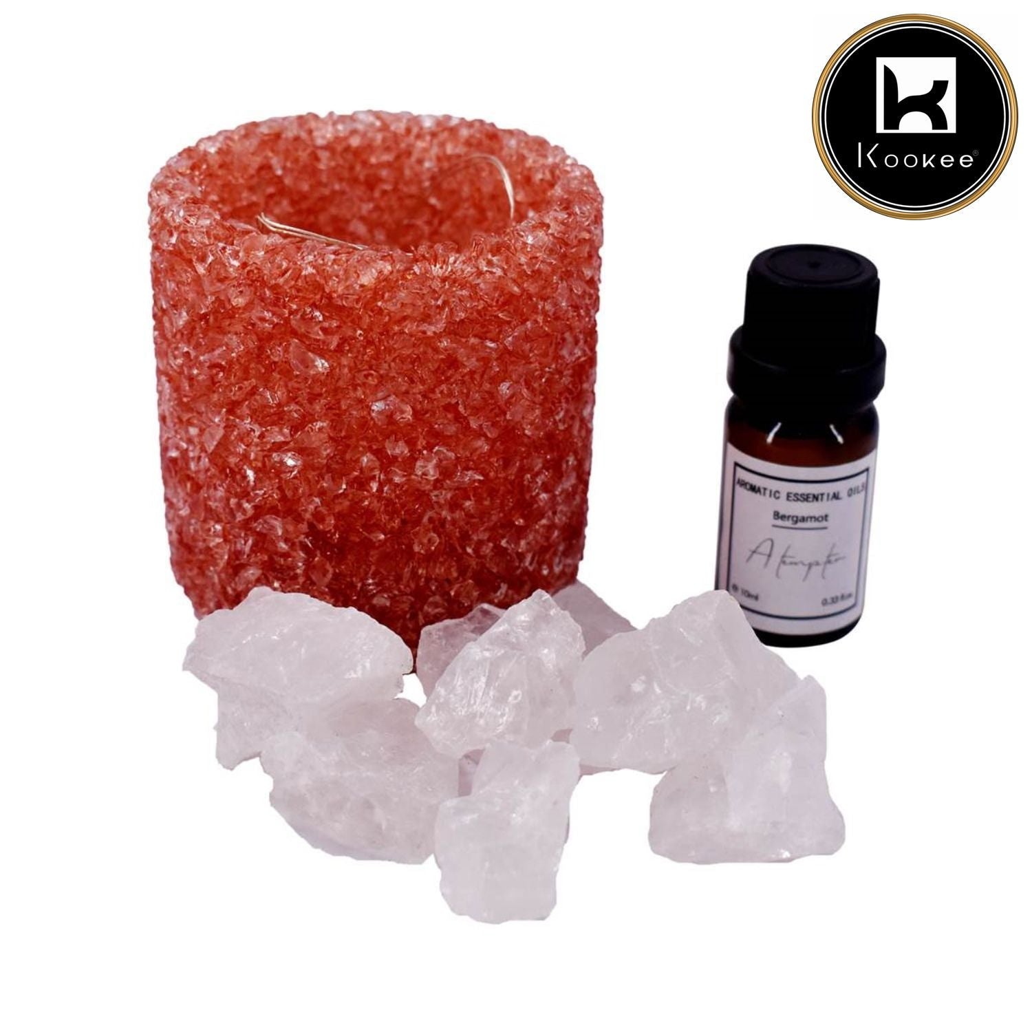 Natural Crystal Aromatherapy with Essential Oil, Electric Diffuser (087-7-E)