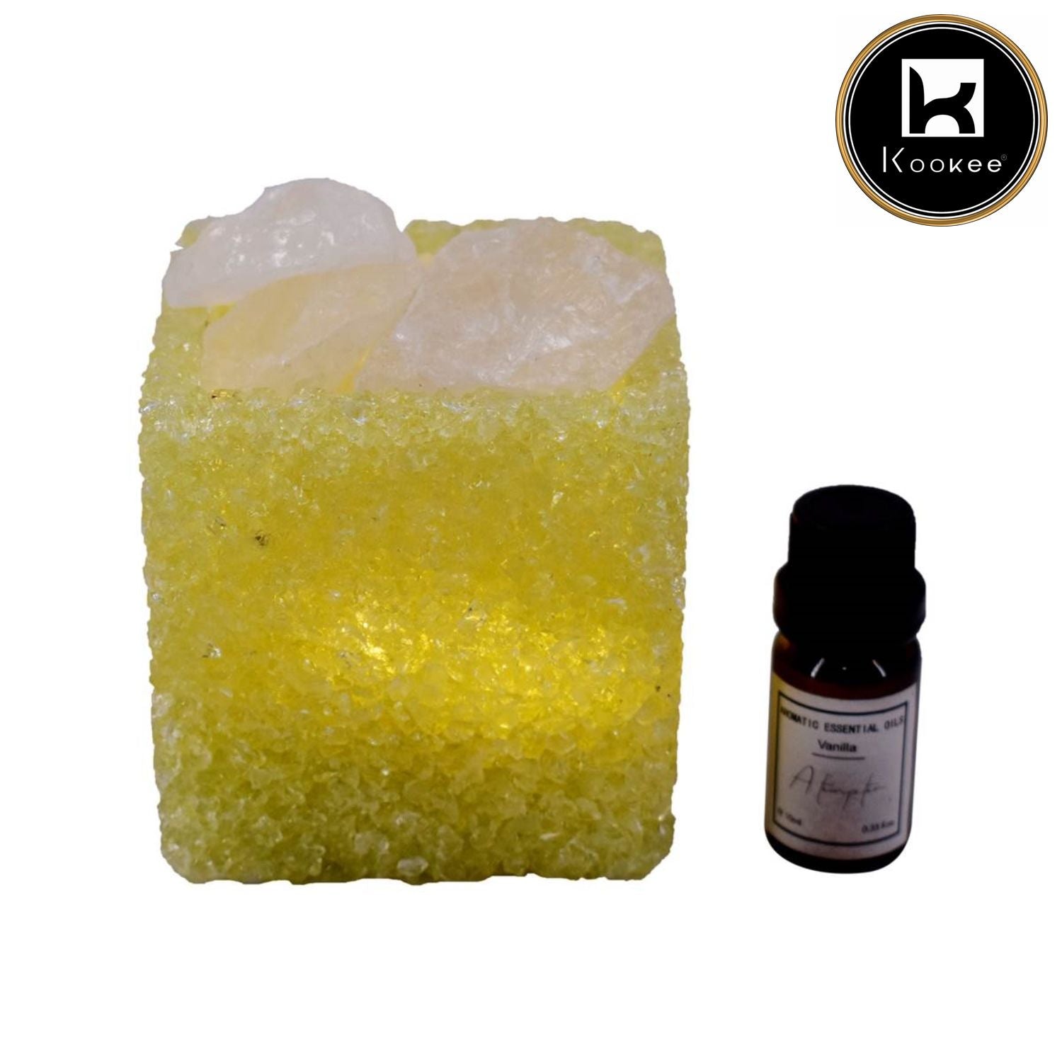Natural Crystal Aromatherapy with Essential Oil, Electric Diffuser (087-1-C)