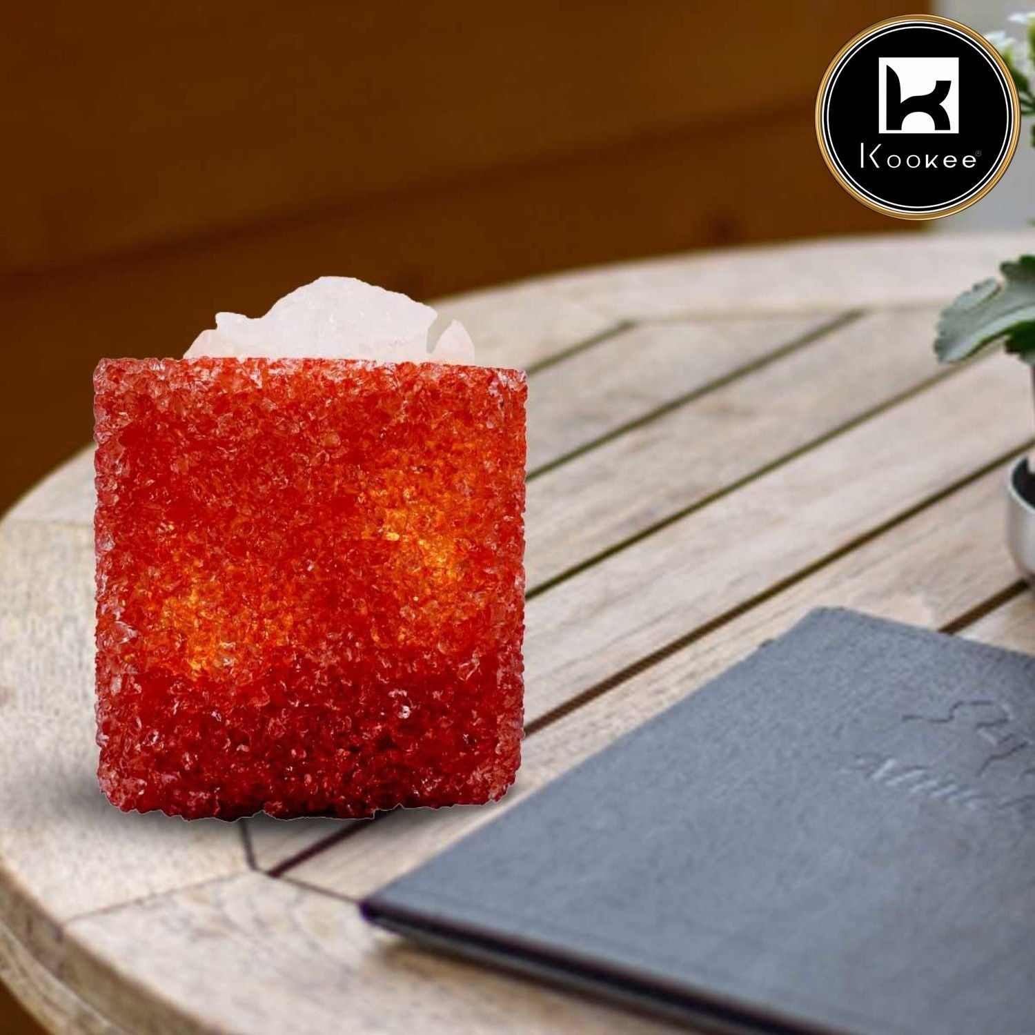 Kookee Natural Crystal Aromatherapy with Essential Oil, Electric Diffuser (087-1-E)