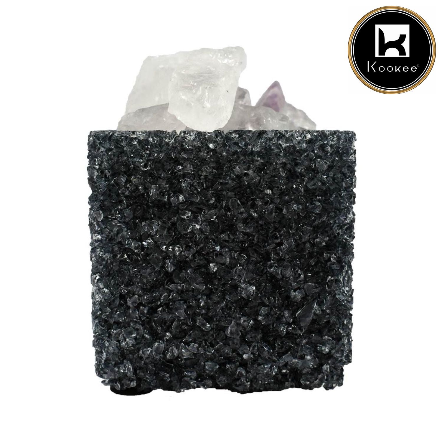 Natural Crystal Aromatherapy with Essential Oil, Electric Diffuser (V-AROMA-001)