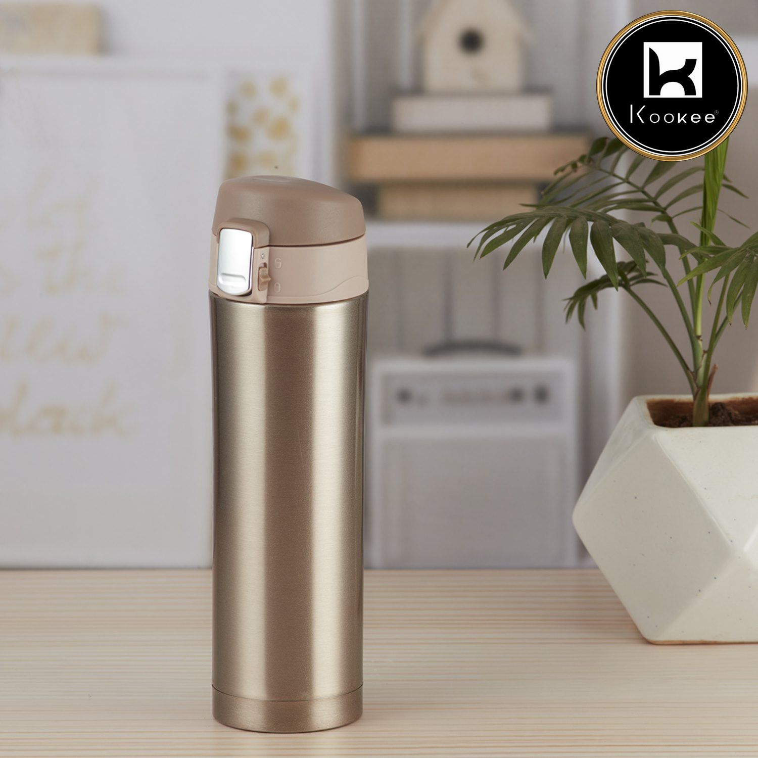 Stainless Steel Vacuum Insulated double wall Water Bottle - 500ml (8426-2-F)