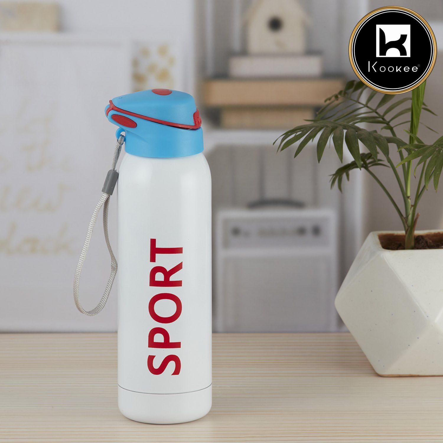 Kookee Stainless Steel Vacuum Insulated double wall Water Bottle, 500ml (8426-3-3)